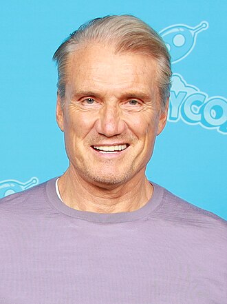 Dolph Lundgren as Gunner Jensen in The Expendables 3